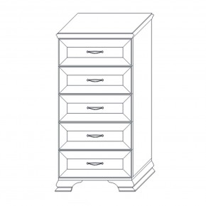 Комод высокий Сиена в Троицке - troick.mebel24.online | фото 3