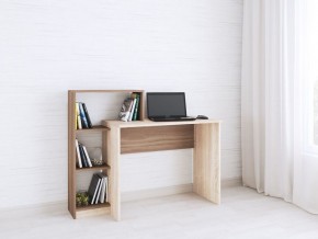 Компьютерный стол Квартет-2 Дуб сонома/Ясень шимо в Троицке - troick.mebel24.online | фото