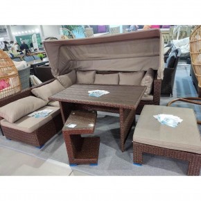 Комплект мебели с диваном AFM-320B-T320 Brown в Троицке - troick.mebel24.online | фото 2