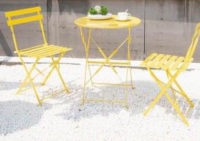 Комплект садовой мебели OTS-001R (стол + 2 стула) металл в Троицке - troick.mebel24.online | фото 9