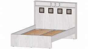 КОСТА-РИКА Кровать 1200 с основанием (анкор светлый) в Троицке - troick.mebel24.online | фото