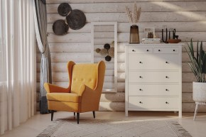 Кресло для отдыха Вало жёто-оранжевый, ткань рогожка в Троицке - troick.mebel24.online | фото 3