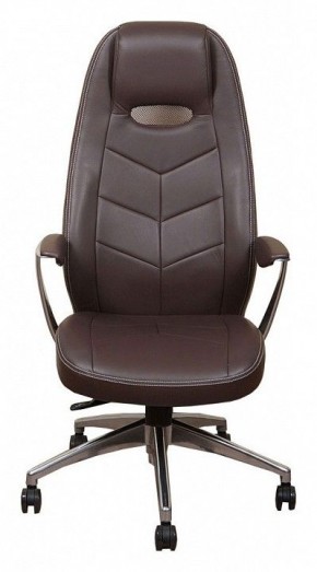 Кресло для руководителя Бюрократ Zen/Brown в Троицке - troick.mebel24.online | фото 2