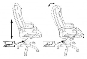 Кресло для руководителя CH-824/LT-28 в Троицке - troick.mebel24.online | фото 5