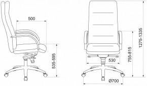 Кресло для руководителя T-9927SL/Ivory в Троицке - troick.mebel24.online | фото 6