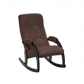 Кресло-качалка Модель 67 Венге, ткань V 26 в Троицке - troick.mebel24.online | фото