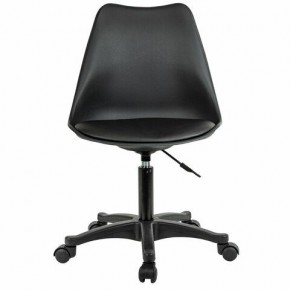 Кресло стул BRABIX "Eames MG-310 PL", пластик черный, экокожа черная, 532927 в Троицке - troick.mebel24.online | фото 1