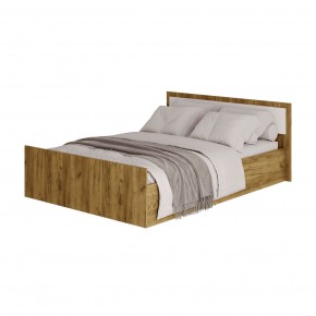 Кровать 1,4 Евро LIGHT КР-11 (крафт/белый) *без основания в Троицке - troick.mebel24.online | фото