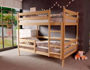 Кровать двухъярусная без крыши 80*190 без покраски в Троицке - troick.mebel24.online | фото 2