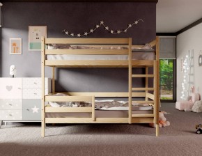 Кровать двухъярусная без крыши 80*190 без покраски в Троицке - troick.mebel24.online | фото 3