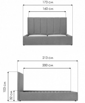 Кровать двуспальная Афродита-3 в Троицке - troick.mebel24.online | фото 11