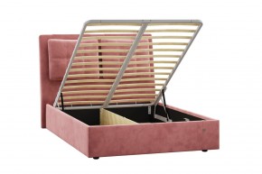Кровать Ester 1400 с основанием и ПМ (Ультра коралл) Модель 311 в Троицке - troick.mebel24.online | фото 2