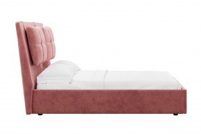 Кровать Ester 1400 с основанием и ПМ (Ультра коралл) Модель 311 в Троицке - troick.mebel24.online | фото 3