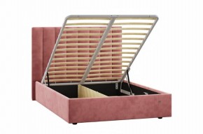Кровать Ingrid 1400 с основанием и ПМ (Ультра коралл) Модель 312 в Троицке - troick.mebel24.online | фото 2