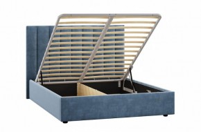 Кровать Ingrid 1600 с основанием и ПМ (Галакси лайт 22) Модель 312 в Троицке - troick.mebel24.online | фото 2