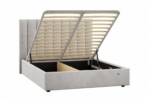 Кровать Ingrid 1600 с основанием и ПМ (Ультра Смог) Модель 312 в Троицке - troick.mebel24.online | фото 2