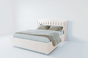 Кровать Калининград с ПМ 1400 (экокожа белая) в Троицке - troick.mebel24.online | фото 2