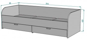 Кровать Ольга L54 (800*2000) в Троицке - troick.mebel24.online | фото 2