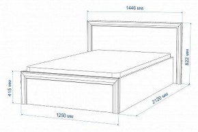 Кровать полутораспальная Нобиле Кр-120 в Троицке - troick.mebel24.online | фото 3