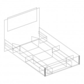 Кровать "Милана" БЕЗ основания 1400х2000 в Троицке - troick.mebel24.online | фото 4