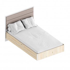 Кровать "Милана" с мягкой спинкой БЕЗ основания 1200х2000 в Троицке - troick.mebel24.online | фото