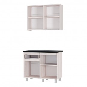Кухня Тренд 1.0 м (Ясень белый) в Троицке - troick.mebel24.online | фото 2