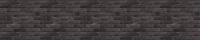 Кухонный фартук 610х3000х1,5 (композит) КМ Кирпич графит в Троицке - troick.mebel24.online | фото