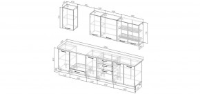 Кухонный гарнитур Антик 2800 (Стол. 38мм) в Троицке - troick.mebel24.online | фото 2