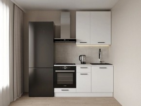 Кухонный гарнитур Белый Глянец 1600 h950 (Стол. 26мм) в Троицке - troick.mebel24.online | фото 1