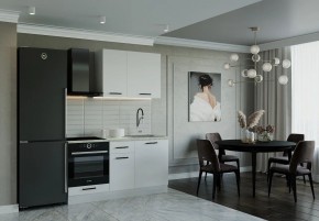 Кухонный гарнитур Белый Глянец 1600 (Стол. 26мм) в Троицке - troick.mebel24.online | фото 1