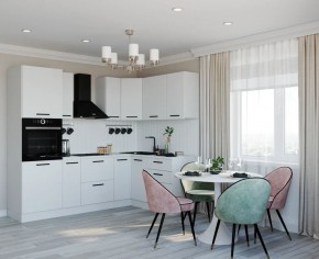 Кухонный гарнитур Белый Глянец 2400*1600 (Стол. 26мм) в Троицке - troick.mebel24.online | фото