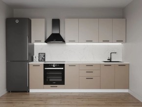 Кухонный гарнитур Каппучино 2800 (Стол. 38мм) в Троицке - troick.mebel24.online | фото