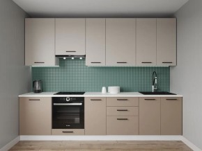 Кухонный гарнитур Каппучино 3000 h950 (Стол. 38мм) в Троицке - troick.mebel24.online | фото