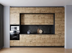 Кухонный гарнитур Крафт 3400 (Стол. 38мм) в Троицке - troick.mebel24.online | фото