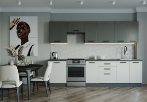 Кухонный гарнитур Лофт 3000 (Стол. 38мм) в Троицке - troick.mebel24.online | фото 1
