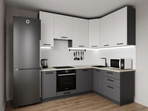Кухонный гарнитур Меренга 2200*1600 h950 (Стол. 38мм) в Троицке - troick.mebel24.online | фото