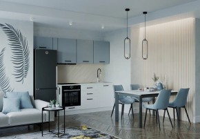 Кухонный гарнитур Ниагара 2550 (Стол. 26мм) в Троицке - troick.mebel24.online | фото