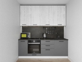 Кухонный гарнитур Санторини 2200 h 950 (Стол. 26мм) в Троицке - troick.mebel24.online | фото