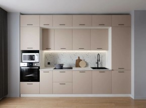 Кухонный гарнитур Шампань 3400 (Стол. 38мм) в Троицке - troick.mebel24.online | фото