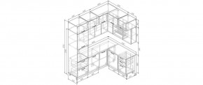 Кухонный гарнитур Шимо 2200*1700 (Стол. 38мм) в Троицке - troick.mebel24.online | фото 2