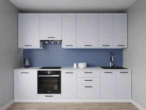 Кухонный гарнитур Смоки 2400 h950 (Стол. 38 мм) в Троицке - troick.mebel24.online | фото