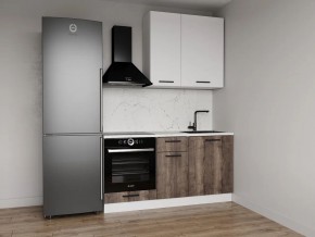 Кухонный гарнитур Старое Дерево 1600 h950 (Стол. 26мм) в Троицке - troick.mebel24.online | фото 1