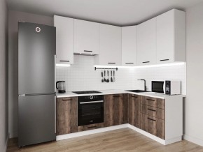 Кухонный гарнитур Старое Дерево 2200*1600 h950 (Стол. 38мм) в Троицке - troick.mebel24.online | фото