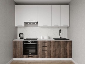 Кухонный гарнитур Старое Дерево 2400 h950 (Стол. 38мм) в Троицке - troick.mebel24.online | фото