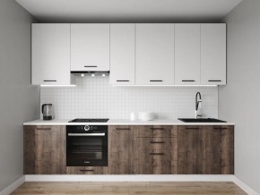 Кухонный гарнитур Старое Дерево 3000 h950 (Стол. 38мм) в Троицке - troick.mebel24.online | фото