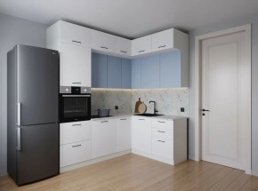 Кухонный гарнитур угловой Капри 2200*1700 (Стол. 26мм) в Троицке - troick.mebel24.online | фото
