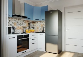 Кухонный гарнитур угловой Капри 2200х1000 (Стол. 38мм) в Троицке - troick.mebel24.online | фото