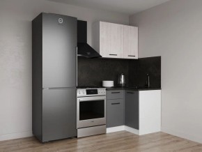 Кухонный гарнитур угловой Санторини 1000*1000 (Стол. 38мм) в Троицке - troick.mebel24.online | фото