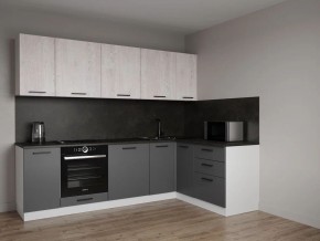Кухонный гарнитур угловой Санторини 2600*1600 (Стол. 26мм) в Троицке - troick.mebel24.online | фото