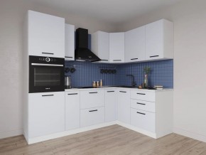 Кухонный гарнитур угловой Смоки 2400*1600 (Стол. 38мм) в Троицке - troick.mebel24.online | фото